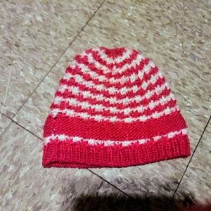 Pink & White Toboggan